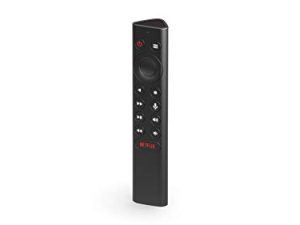 NVIDIA SHIELD Remote ؛ البحث الصوتي ، والأزرار التي يتم تنشيطها بواسطة الحركة ، وأزرار الإضاءة الخلفية ، وأزرار القوائم القابلة للتخصيص ، ومكبر الأشعة تحت الحمراء للتحكم في التلفزيون الخاص بك