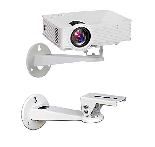 Drsn Mini Projector Mounter / Projector Hanger / CCTV Security Camera House Mounting Bracket (White) - for CCTV / Camera / Projector / Webcam - with Load 11 lbs length 7.8 inch - rotation 360 ° (White) Drsn Mini Projector Mounter / Projector Hanger / CCTV Security Camera House Mounting Bracket (White) - for CCTV / Camera / Projector / Webcam - with Load 11 lbs length 7.8 inch - rotation 360 ° (White)