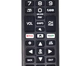 الأصلي LG AKB75095307 تلفزيون ذكي التحكم عن بعد LCD ، LED ، تلفزيون ذكي (البطاريات غير مدرجة)