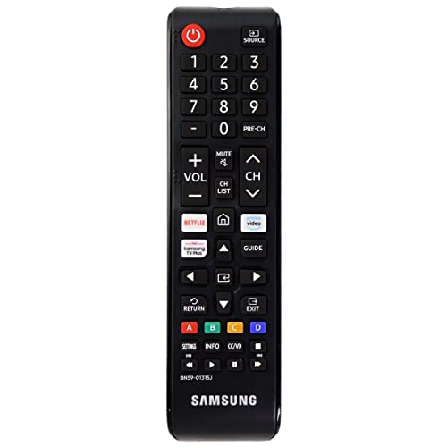 جهاز تحكم عن بعد من سامسونج OEM مع مفتاح Netflix Hotkey - أسود (BN59-01315J) جهاز تحكم عن بعد من سامسونج OEM مع مفتاح Netflix Hotkey - أسود (BN59-01315J)