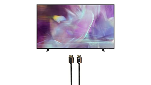 SAMSUNG QN32Q60AA 32 "QLED Quantum HDR 4K Smart TV مع كابل Austere 3S-4KHD2-2.5M III Series 4K HDMI 2.5m (2021) SAMSUNG QN32Q60AA 32 "QLED Quantum HDR 4K Smart TV مع كابل Austere 3S-4KHD2-2.5M III Series 4K HDMI 2.5m (2021)