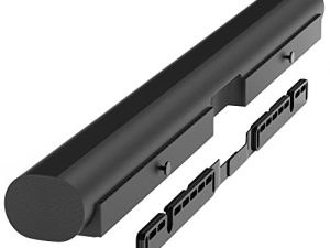 حامل حائط HumanCentric متوافق مع Sonos Arc Sound Bar (أسود) ، حامل تثبيت بنمط عائم متوافق مع حامل حائط Sonos Arc ، حامل ساوند بار لتثبيت Sonos Arc على الحائط أسفل التلفزيون