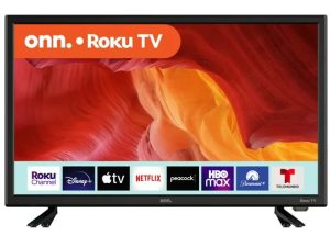 تلفزيون ONN 24-Inch HD (720P) LED Smart TV متوافق مع Netflix و YouTube و Google Assistant (100012590)