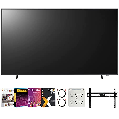 SAMSUNG QN55LS03BAFXZA 55 بوصة The Frame QLED 4K UHD Quantum HDR Smart TV 2022 مع Premiere Movies Streaming + 37-100 Inch TV Wall Mount + 6-Outlet Surge Adapter + 2X 6FT HDMI 2.0 Cable SAMSUNG QN55LS03BAFXZA 55 بوصة The Frame QLED 4K UHD Quantum HDR Smart TV 2022 مع Premiere Movies Streaming + 37-100 Inch TV Wall Mount + 6-Outlet Surge Adapter + 2X 6FT HDMI 2.0 Cable