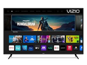 VIZIO 65-Inch V-Series 4K UHD LED HDR Smart TV مع Apple AirPlay و Chromecast المدمج ، Dolby Vision ، HDR10 + ، HDMI 2.1 ، وضع اللعب التلقائي والألعاب بزمن انتقال منخفض ، V655-J09 ، موديل 2021 (مجدد)