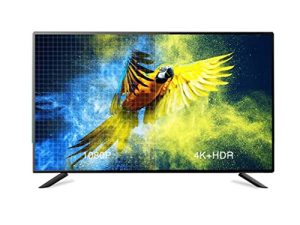 تلفزيون ذكي مقاس 50 بوصة منحني بدقة 4K UHD TV HDR ذكي لغرفة المعيشة وغرفة النوم وطاولة القهوة المدرسية