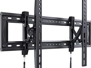 Pipishell Advanced Tilt TV Wall Mount Bracket قابل للتوسيع لمعظم أجهزة التلفزيون المسطحة والمنحنية 4K OLED QLED LCD مقاس 50-90 بوصة حتى 165 رطلاً ، Max VESA 600x400mm ، يناسب 16 ، 18 ، 24 بوصة تباعد مسمار خشبي