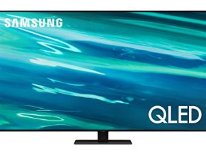سامسونج 65 بوصة فئة QLED Q80A سلسلة - 4K UHD Direct Full Array Quantum HDR 12x Smart TV مع Alexa المدمج و 6 مكبرات صوت لتتبع الكائنات - 60W ، 2.2.2CH (QN65Q80AAFXZA ، موديل 2021)