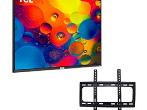 TCL 55-Inch Class 4-Series 4K Ultra HD HDR Technology Smart TV ، Dolby Digital ، متوافق مع Alexa و Google Assistant + حامل حائط مجاني (بدون حوامل) 55S431 (مجدد)