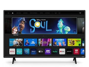 تلفزيون ذكي VIZIO 32-inch D-Series Full HD 1080p مع Apple AirPlay و Chromecast المدمج ، انعكاس الشاشة للشاشات الثانية ، وأكثر من 150 قناة بث مجانية ، D32f-J04 ، موديل 2021 (مجدد)