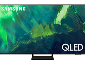 تلفزيون سامسونج الذكي 65 بوصة من فئة QLED 4K UHD Q70A ثنائي LED بتقنية Quantum HDR مع Alexa المدمج ، Motion Xcelerator Turbo + ، شاشة عرض متعددة (QN65Q70AAFXZA ، موديل 2021)