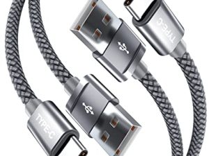كابل شاحن USB من النوع C بطول 1.5 قدم ، سلك شحن لجهاز Kindle Fire HD 10 9th 2019،8 10th 2020 ، Paperwhite 2021 الجيل الحادي عشر ، iPad Air 4 4th 5 5th Mini 6 6th Gen ، Samsung Galaxy Z Flip Fold