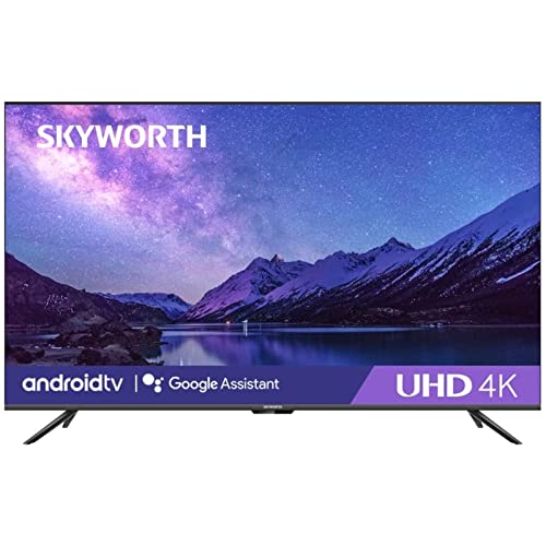 Skyworth S6G Pro 50-inch 4K UHD LCD Smart TV ، Android TV مع Google Assistant و Chromecast المدمج ، التوافق مع Alex Skyworth S6G Pro 50-inch 4K UHD LCD Smart TV ، Android TV مع Google Assistant و Chromecast المدمج ، التوافق مع Alex