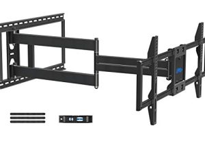 Mounting Dream Long Arm TV Wall Mount لمعظم أجهزة التلفاز مقاس 42-90 بوصة ، حامل تلفاز بطول 40 بوصة قابل للدوران والإمالة ، حامل تليفزيون كامل الحركة يناسب Max VESA 800x400mm ، 150 رطلاً. تحميل ، 16 "، 18" ، 24 "الأزرار