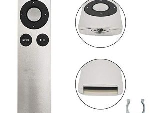 جهاز تحكم عن بعد بديل لـ APPLE TV MC377LL / A 1st 2nd 3rd 4th Generation، A1294 A1218 / MA711 A1378 / MC572 A1427 / MD199 A1625 / MGY52 / MLNC2 A1842 / MQD22 / MP7P2 Apple TV MC377LL / A MM4T2AM / A جهاز تحكم عن بعد