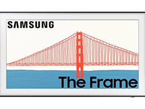 سلسلة إطارات سامسونج مقاس 55 بوصة - تلفزيون ذكي 4K Quantum HDR مع Alexa مدمج (QN55LS03AAFXZA ، موديل 2021)
