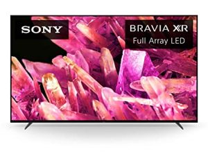 Sony 55 Inch 4K Ultra HD TV X90K Series: تلفزيون BRAVIA XR Full Array LED Smart Google TV مع Dolby Vision HDR وميزات حصرية لجهاز Playstation® 5 XR55X90K- موديل 2022 (مجدد)