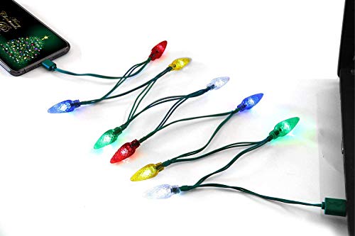 LED Christmas Light USB C Cable ، Fotbor USB وكابل شحن لمبة من النوع C مقاس 50 بوصة 10LED متوافق مع Samsung Galaxy S21 Ultra / S20 / S10 / S10E / S9 / S8 Plus A51 Note 20 10 LG Stylo 6 iPad Pro 11 / 12.9 LED Christmas Light USB C Cable ، Fotbor USB وكابل شحن لمبة من النوع C مقاس 50 بوصة 10LED متوافق مع Samsung Galaxy S21 Ultra / S20 / S10 / S10E / S9 / S8 Plus A51 Note 20 10 LG Stylo 6 iPad Pro 11 / 12.9
