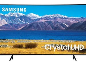 Samsung 65-inch Class Curved UHD TU-8300 Series - 4K UHD HDR Smart TV مع Alexa المدمج (UN65TU8300FXZA ، موديل 2020)