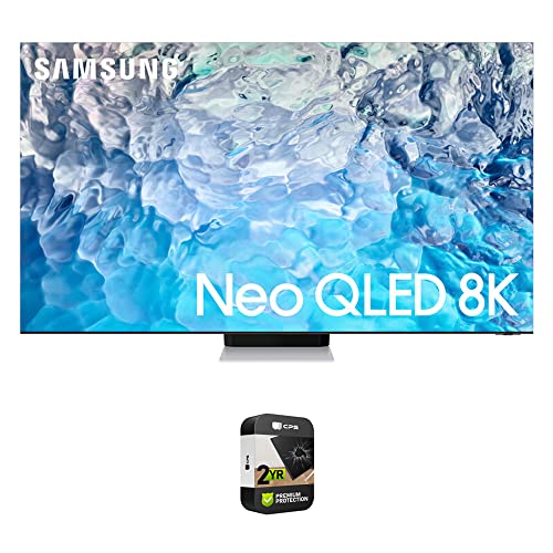 Samsung QN65QN900B 65 بوصة Neo QLED 8K Smart TV 2022 حزمة مع Premium 2 YR CPS Enhanced Protection Pack Samsung QN65QN900B 65 بوصة Neo QLED 8K Smart TV 2022 حزمة مع Premium 2 YR CPS Enhanced Protection Pack