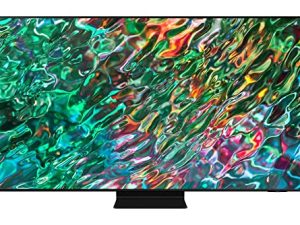 SAMSUNG QN43QN90BAFXZA 43 "QLED Quantum Matrix Neo 4K Smart TV مع تغطية إضافية لمدة عام بواسطة Epic Protect (2022)