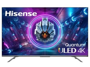 Hisense ULED Premium 65U7G QLED Series 65 بوصة Android 4K تلفزيون ذكي مع توافق Alexa ، 1000-nit HDR10 + ، Dolby Vision & Atmos ، 120Hz ، HDMI 2.1 ، Game Mode Pro