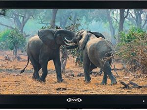 Jensen JTV19DC HD Ready 19 Inch 12V DC RV LED TV مع موالف HDTV (ATSC) المدمج ، HD جاهز (1080p ، 720p ، 480p) ، 1366 x 768 Full HD ، جهاز تحكم عن بعد لاسلكي مزدوج الوظيفة ، أسود