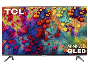تي سي ال 65 بوصة 6-سيريز 4K UHD Dolby Vision HDR QLED Roku Smart TV - 65R635، 2021 Model